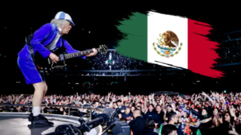 Fans mexicanos de AC/DC criticados por grabar concierto en vez de bailar como argentinos