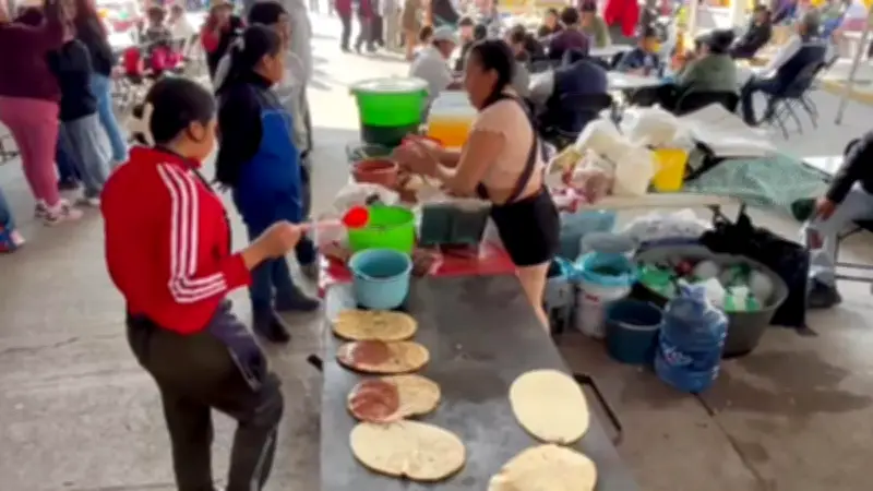 Feria de la Gordita en Puebla: 200 mil antojitos regalados en celebración de fe y tradición
