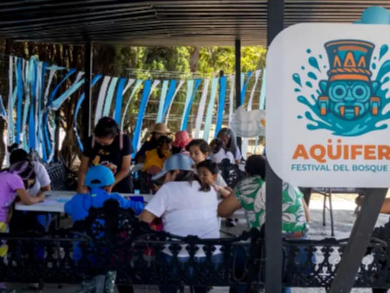 Festival Aqüífera en Chapultepec atrae a 1.8 millones durante Semana Santa 2026