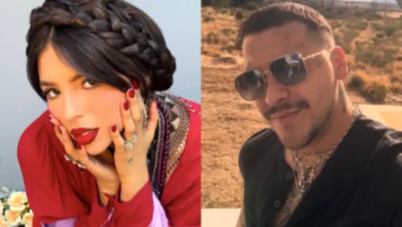 Filtran foto de Ángela Aguilar y Nodal en aeropuerto; crecen rumores de reconciliación