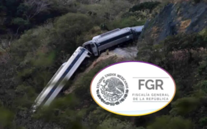 Fiscalía revela causa humana en descarrilamiento del Tren Interoceánico en Oaxaca
