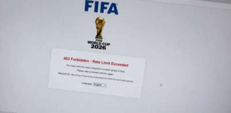 Fracaso en venta de boletos del Mundial 2026: FIFA enfrenta ola de críticas por fallas técnicas