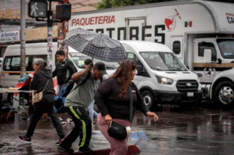 Frente Frío 45 y Onda de Calor Impactarán México con Lluvias y Vientos Fuertes