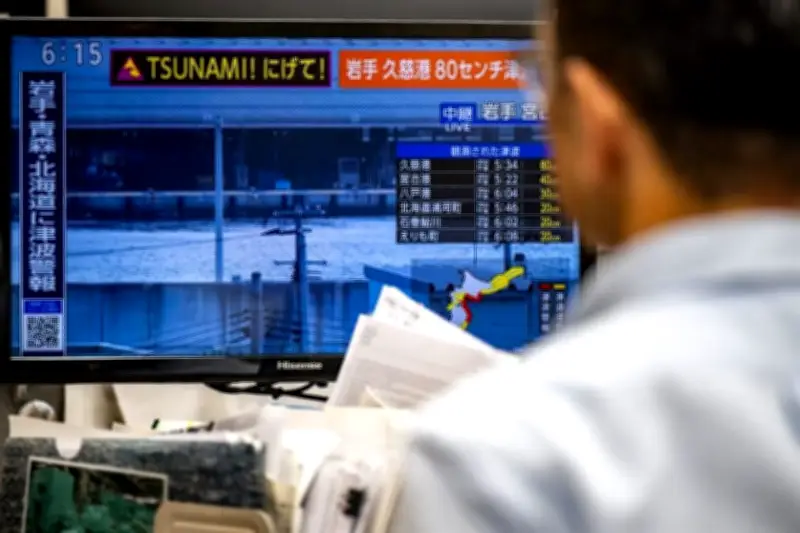 Fuerte terremoto de magnitud 7.5 sacude Japón, activa alerta de tsunami
