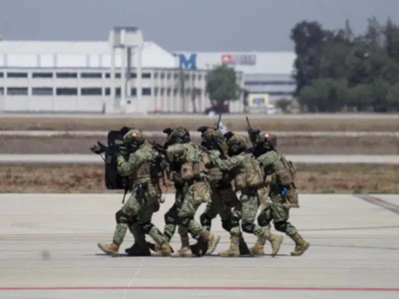 Fuerzas Armadas de México culminan entrenamiento de élite con EE.UU. para seguridad del Mundial