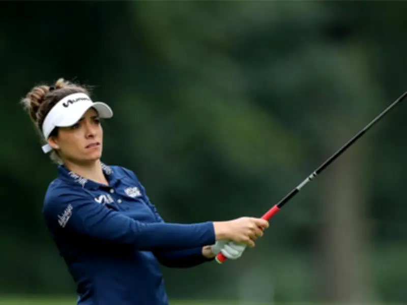 Gaby López escala al sexto lugar en The Chevron Championship