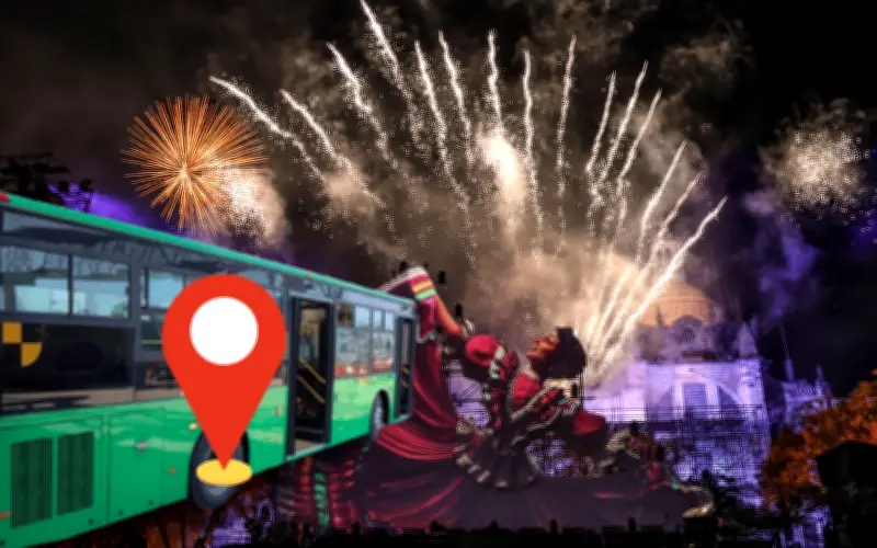 GDLuz 2026: Cómo llegar al festival de luz en Guadalajara