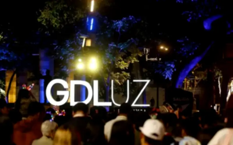 GDLUZ 2026: Conoce las zonas temáticas del festival de luces en Guadalajara
