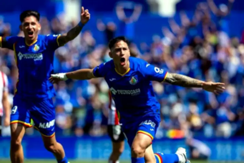 Getafe vence al Athletic y se acerca a puestos europeos en LaLiga