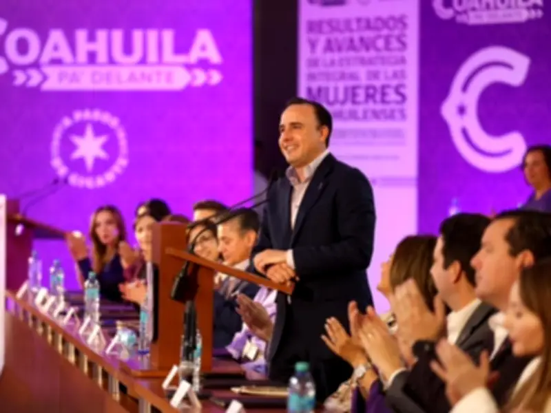 Gobernador de Coahuila destaca logros en seguridad, salud y educación durante marzo