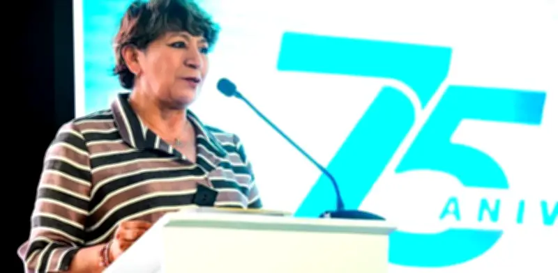 Gobernadora Delfina Gómez celebra 75 años de Pfizer en México y destaca planta de Toluca