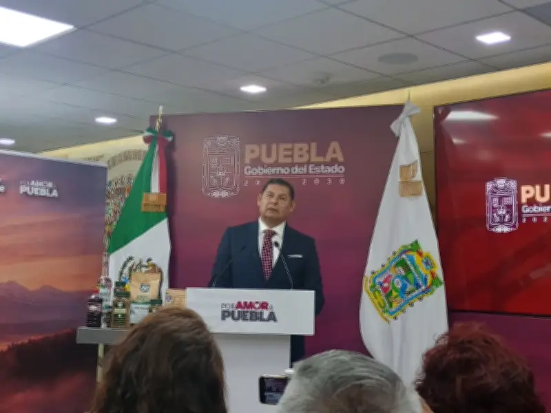 Gobierno de Puebla presenta avances en seguridad, cultura e infraestructura en rueda de prensa