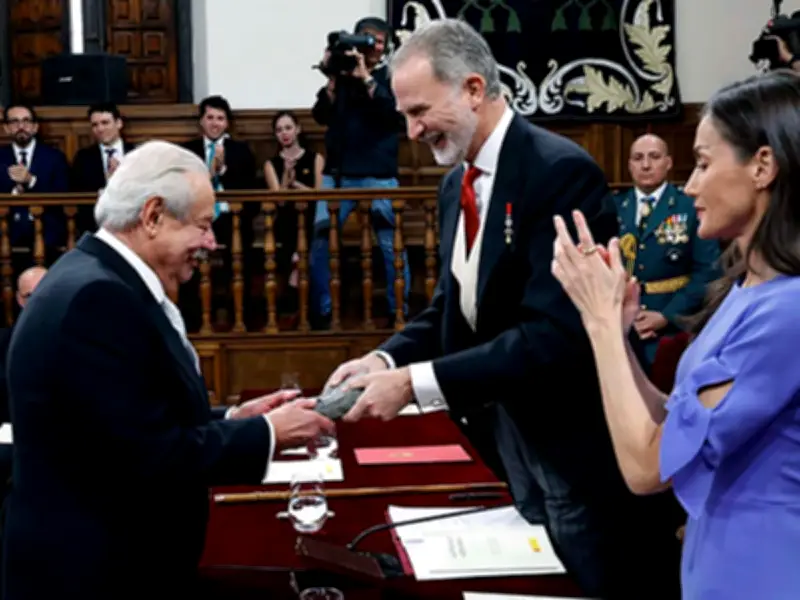 Gonzalo Celorio gana el Premio Cervantes 2025 en España