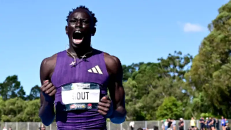 Gout Gout, velocista australiano de 18 años, rompe récord mundial de Usain Bolt en 200 metros