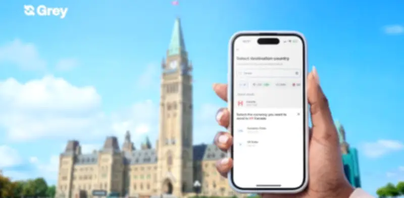 Grey revoluciona envío de dinero a Canadá con transferencias instantáneas y tarifas fijas