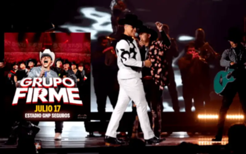Grupo Firme busca batir su propio récord en el Estadio GNP Seguros de la Ciudad de México
