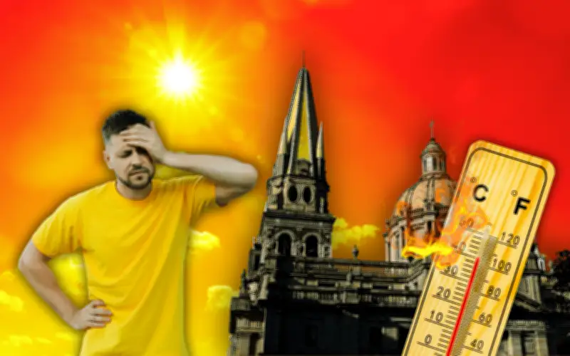 Guadalajara se prepara para domingo infernal: 35°C y radiación UV extrema