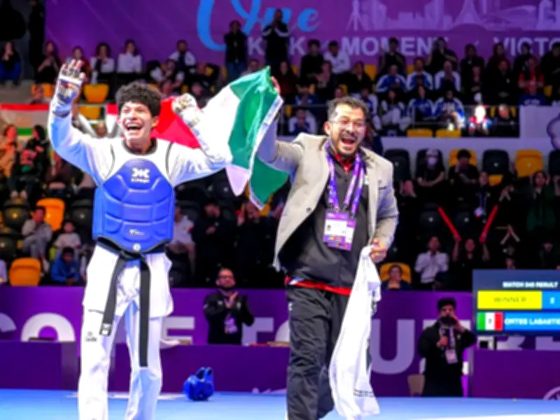 Guillermo Cortés lidera el regreso dorado de México al taekwondo mundial juvenil