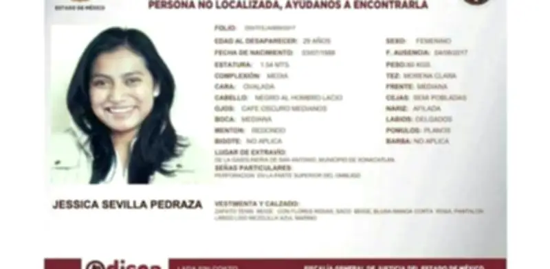 Hallan sin vida a doctora Jessica Sevilla en Huixquilucan