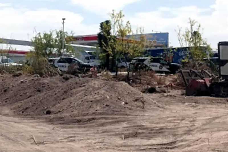 Hallazgo de restos humanos en terreno baldío tras mediciones en Nuevo León