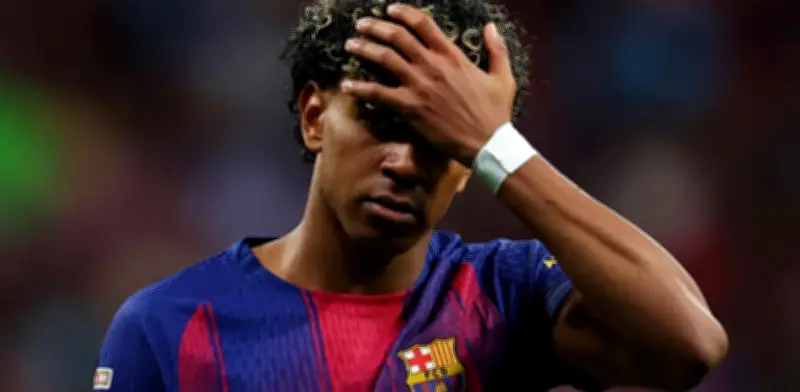 Hansi Flick responde al enfado de Lamine Yamal tras victoria del Barcelona