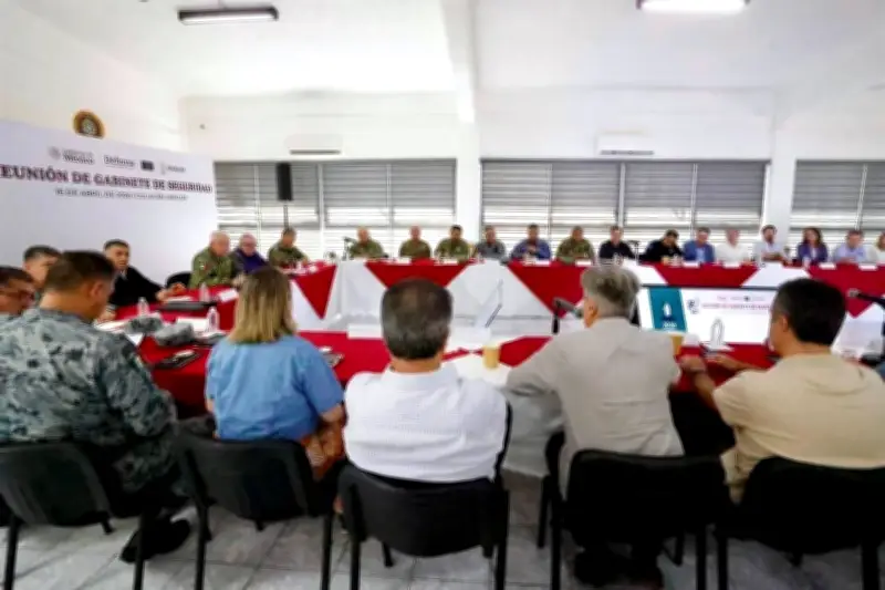 Harfuch reúne a cúpula empresarial y académica en Sinaloa para fortalecer seguridad