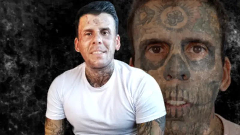 Hombre más tatuado de Brasil borra su rostro: así luce tras eliminar más de 180 tatuajes