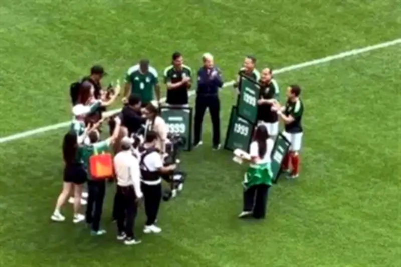 Homenaje a los Campeones de la Copa Confederaciones 1999 en México