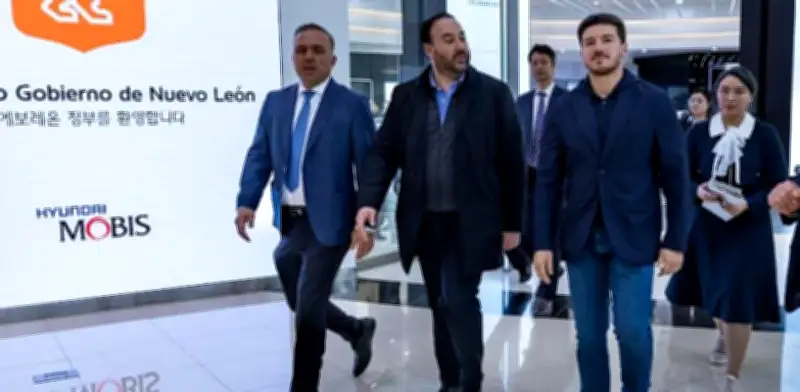 Hyundai Mobis invertirá mil millones de pesos en Nuevo León, anuncia Samuel García