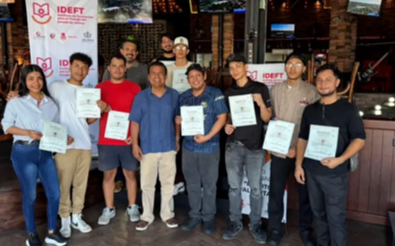 IDEFT Jalisco fortalece calidad turística en Puerto Vallarta con capacitación en alimentos