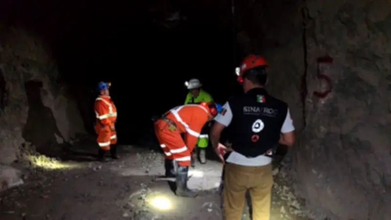 Identifican a Abraham Aguilera como tercer trabajador fallecido en mina Santa Fe de Sinaloa