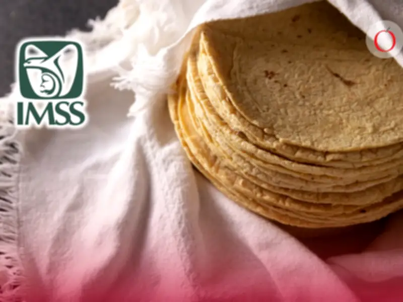 IMSS establece límite diario de tortillas para una dieta saludable y equilibrada