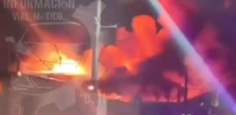 Incendio en fábrica de químicos en Ecatepec genera llamas de 20 metros y desalojo masivo