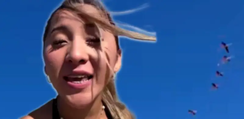 Influencer 'Elisa la Yuca' espanta flamencos en Yucatán y enfrenta críticas en redes sociales