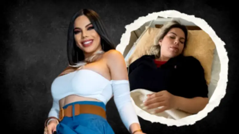 Influencer Lizbeth Rodríguez hospitalizada de emergencia tras intoxicación alimentaria