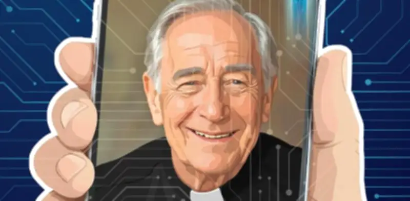 Inteligencia Artificial da vida al 'Padre Digital' Sergio Luciani, un sacerdote virtual