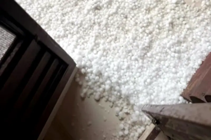 Intensa Granizada Azota Galeana y Zonas del Sur de Nuevo León