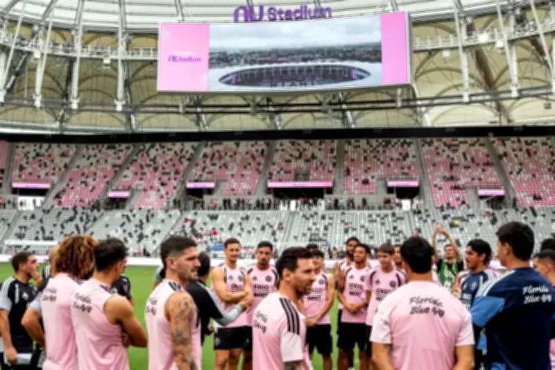 Inter Miami CF prepara la inauguración de su nuevo estadio en Fort Lauderdale