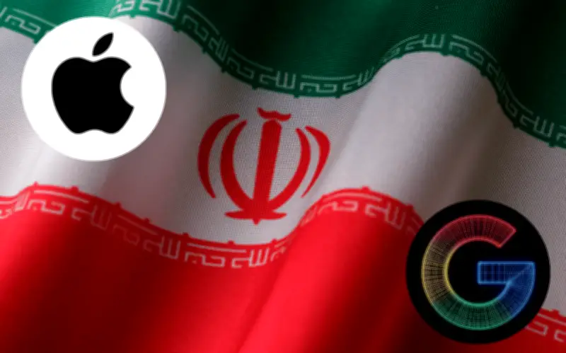 Irán amenaza con ataques a oficinas de Apple y Google en Medio Oriente