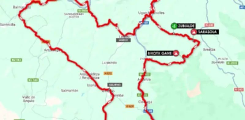 Isaac del Toro enfrenta etapa montañosa en Itzulia 2026: detalles y transmisión