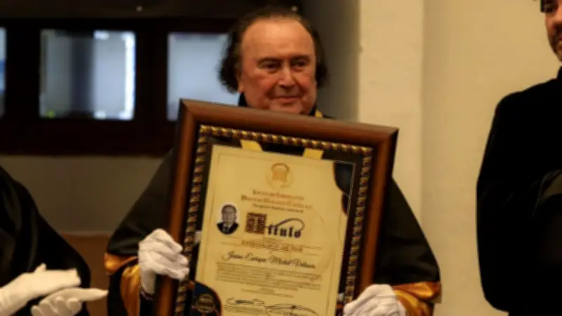 Jaime Enrique Michel Velasco recibe título de Embajador de Paz en Jalisco