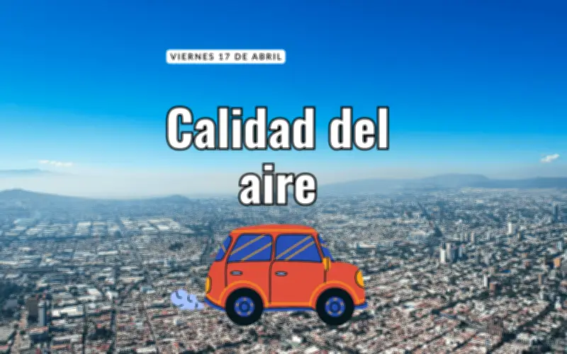 Jalisco: Calidad del Aire Deficiente en Guadalajara Este 17 de Abril, con Puntos IMECA Elevados
