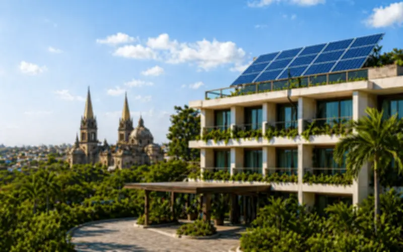 Jalisco impulsa energías renovables en más de 180 hoteles con convenio y financiamiento