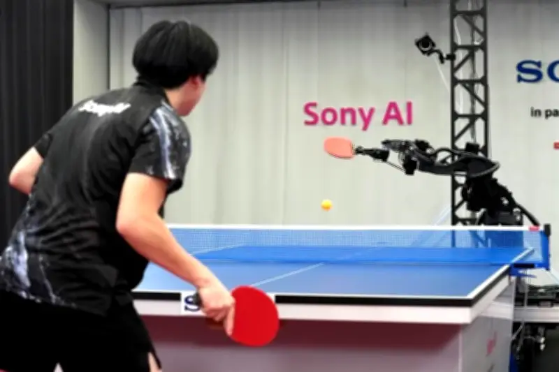Japón Desarrolla Robot Avanzado Capaz de Jugar Ping Pong con Humanos