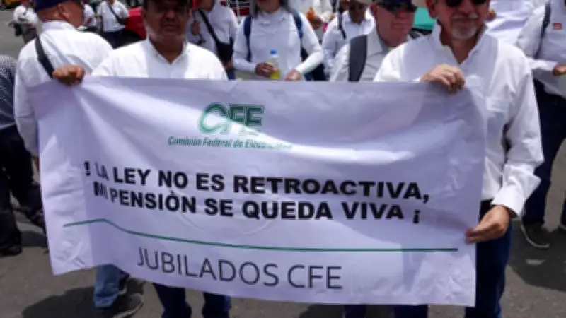Jubilados energéticos mexicanos solicitan intervención de EE. UU. ante reforma de pensiones doradas