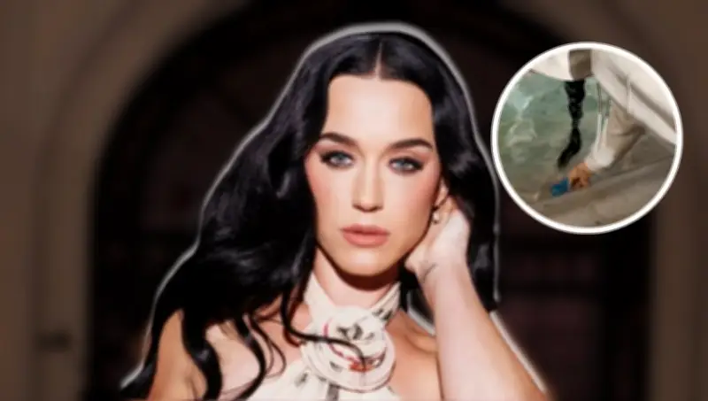 Katy Perry genera polémica al lanzar su tarjeta de crédito a la Fontana di Trevi