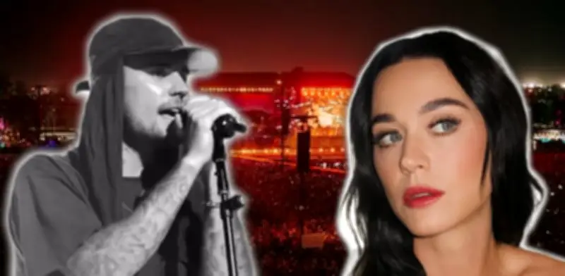 Katy Perry se vuelve viral por su reacción al escuchar 'Baby' de Justin Bieber en Coachella 2026