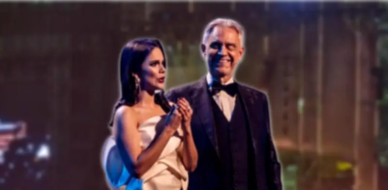 Larisa Martínez: la soprano que brilla junto a Andrea Bocelli en el Zócalo de la CDMX