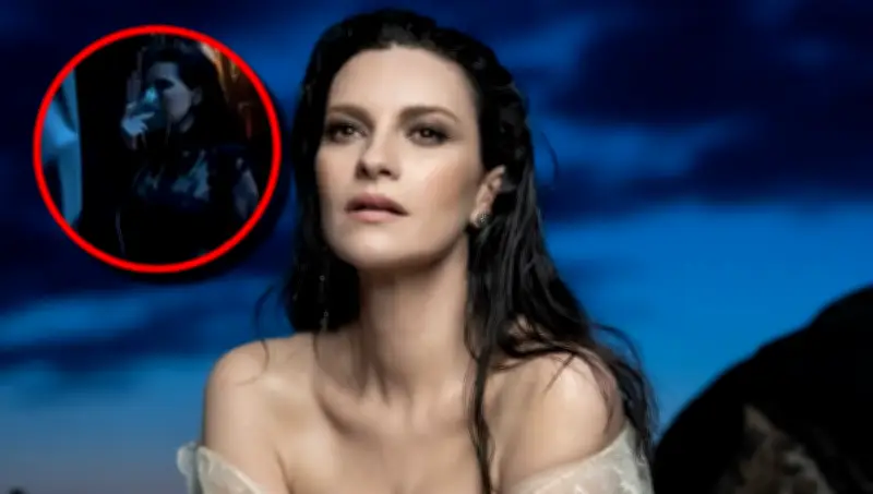 Laura Pausini sufre crisis respiratoria en concierto y requiere oxígeno