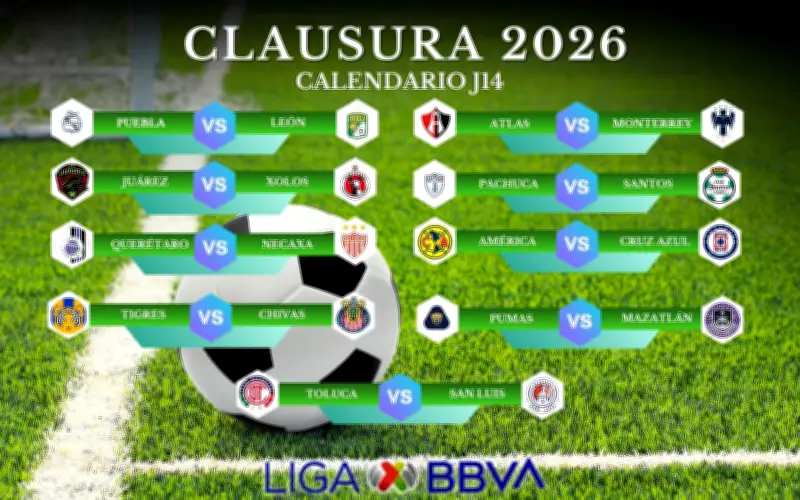 Liga MX Clausura 2026: Guía Completa para Ver EN VIVO la Jornada 14